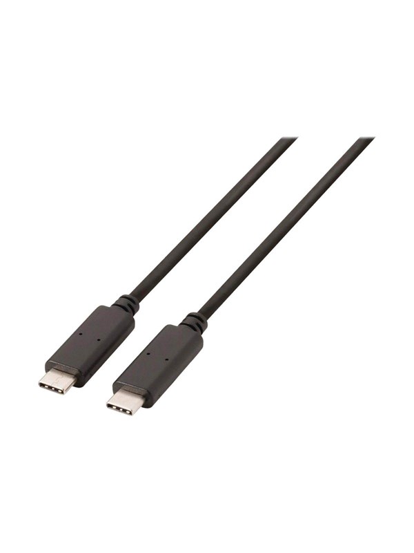 Nedis USB kaapeli | USB 3.2 Gen 1 | USB-CTM Uros | USB-CTM Uros | 60 W | 4K@60Hz | 5 Gbps | Niklattu | 1.00 m | Pyöreä | PVC | Musta | Laatikko