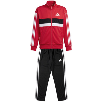 ADIDAS SPORTSWEAR Treenipuku 'Seasonal Essentials Tiberio'  punainen / musta / valkoinen