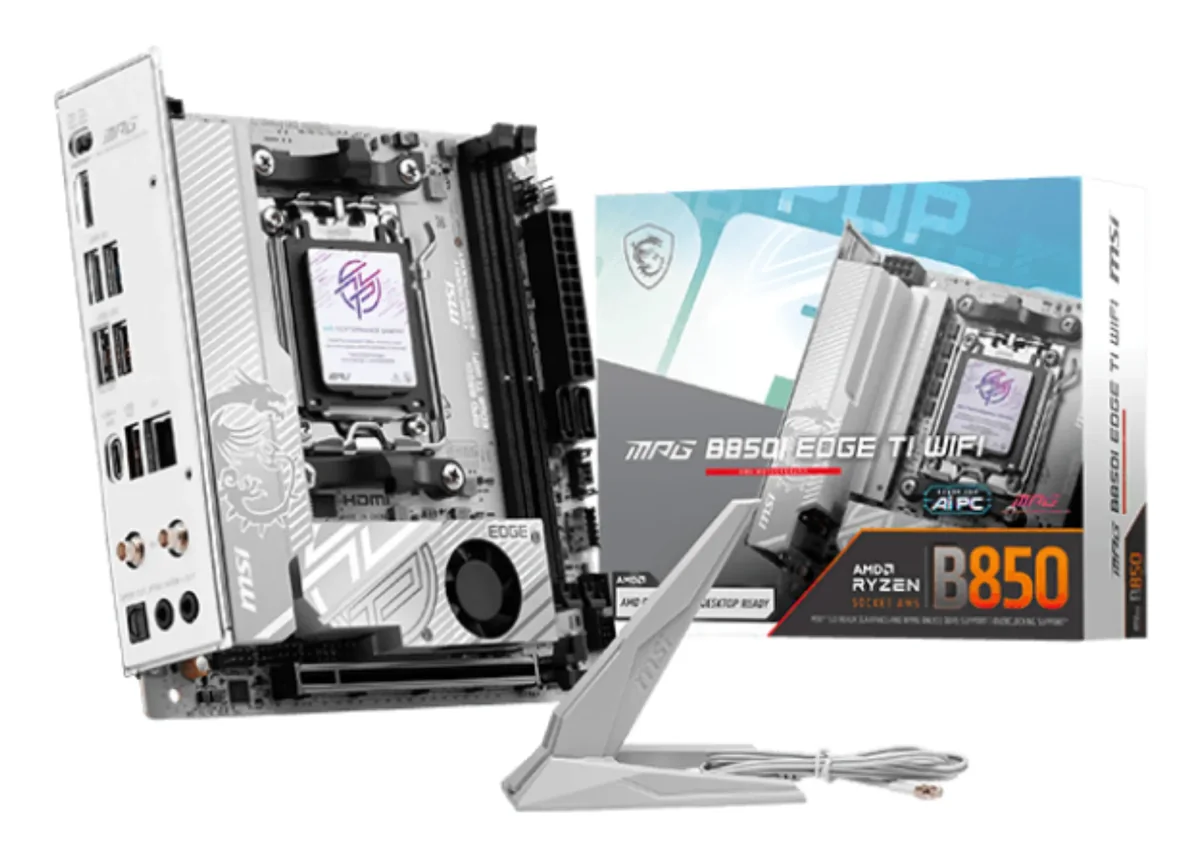 MSI MPG B850I EDGE TI WIFI WiFi 7 AM5 Mini-ITX -emolevy