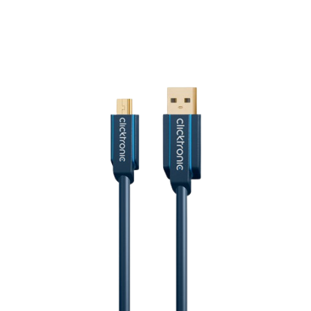 Clicktronic USB 2.0 - USB-A Mini-B - 0 5 m 0 5 m