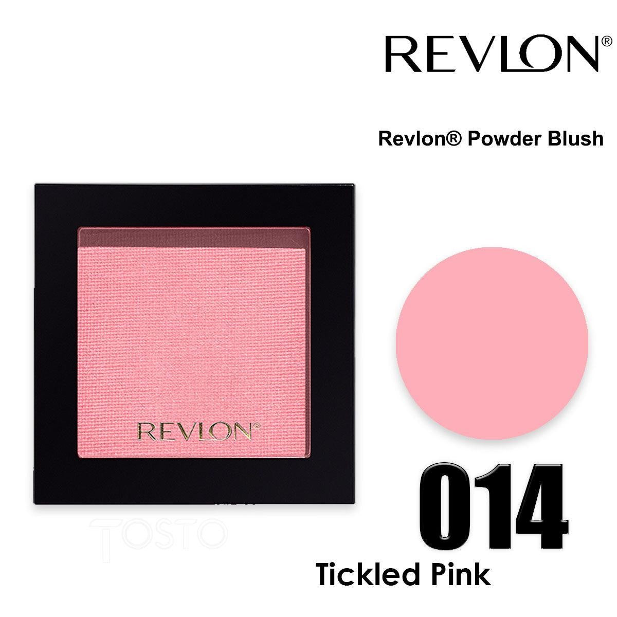 Revlon blush kutittunutta pölyä pink 014