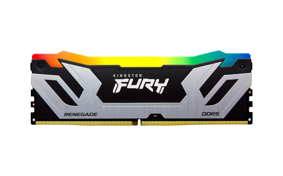 Kingston FURY Renegade RGB DDR5-8800 CUDIMM Intelille - 24GB - CL42 - Dual Channel (2 pcs) - Intel XMP - Musta RGB