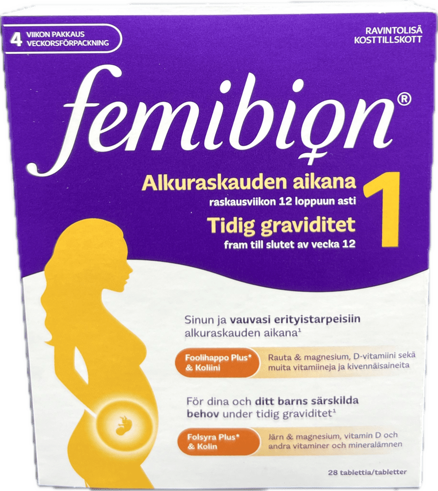 Femibion 1+D(800)Metafol 28 tabl