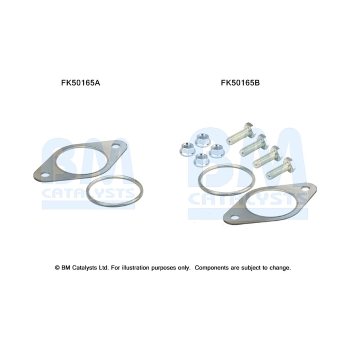 Korjaussarja, pakoputki BM CATALYSTS FK50165B