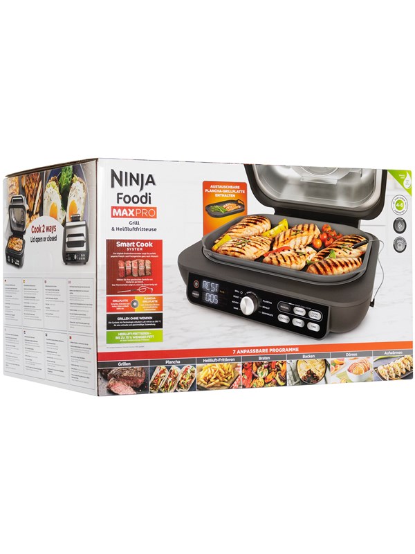 Ninja Foodi Max Pro AG651EU - hot air fryer/grill - black