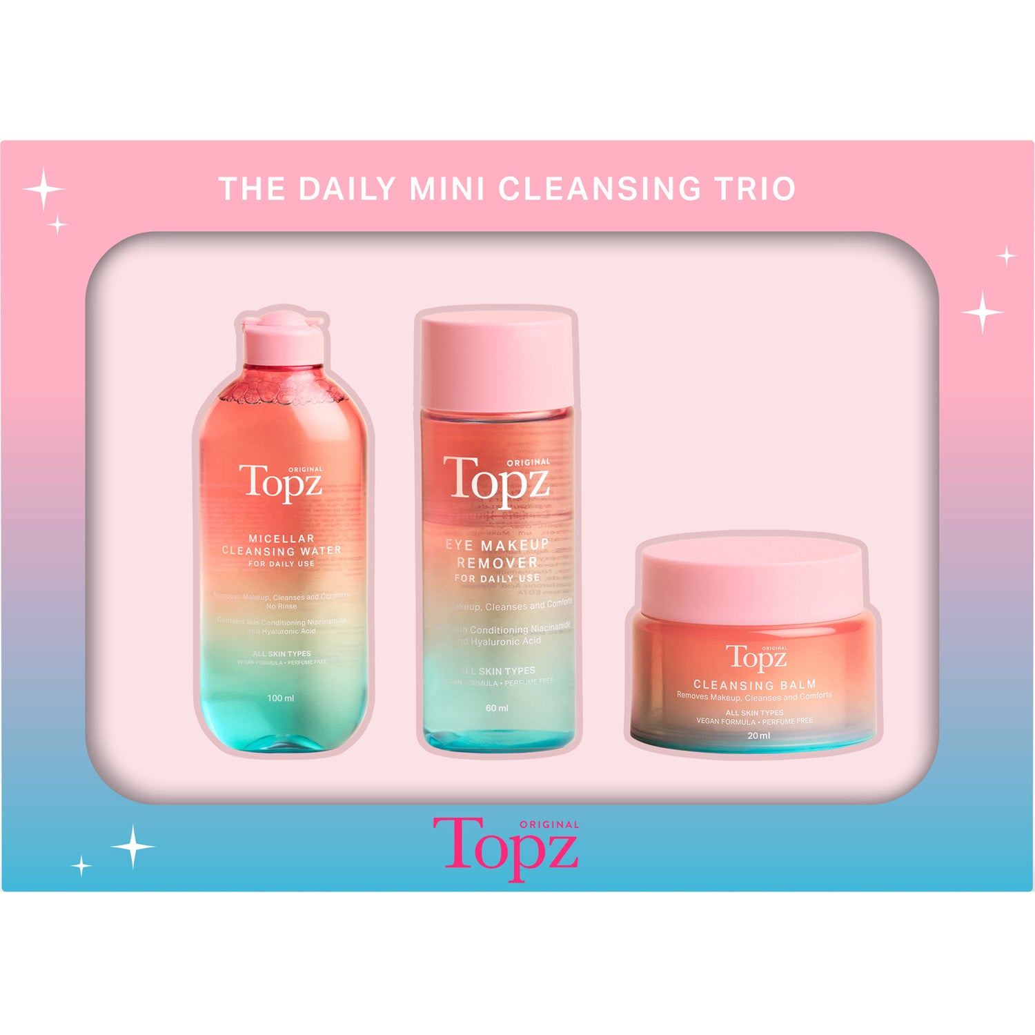 Topz Daily Skincare Mini Set 3 pcs