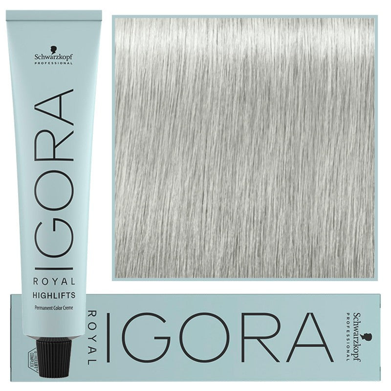 Schwarzkopf Professional Igora Royal Highlifts Vaalennusväri hiuksille 60 ml 10-21 | Ultra Tuhkanvaalea