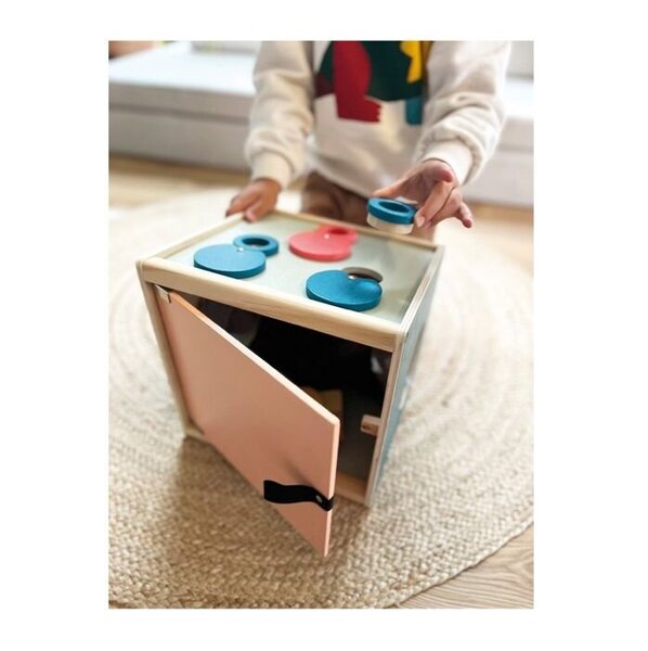 Small Foot Wooden Sensory Box with Sensory lenses
