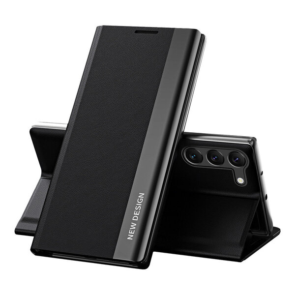 Hurtel Sleep Case Pro Case for Samsung Galaxy S23+ with Flip Stand Black