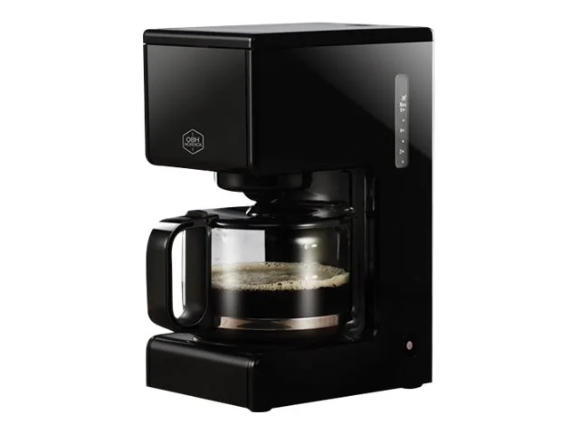 OBH Nordica Coffee Box, Suodatinkahvinkeitin, 0,75 L, Jauhettu kahvi, 680 W, Musta