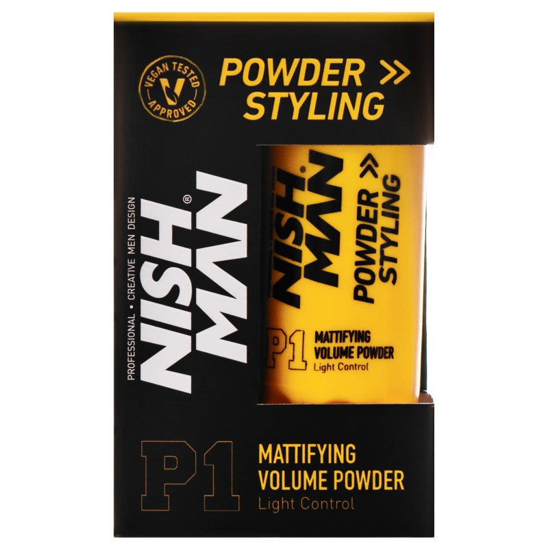 Nishman Hair Styling Powder Light Control 20g
