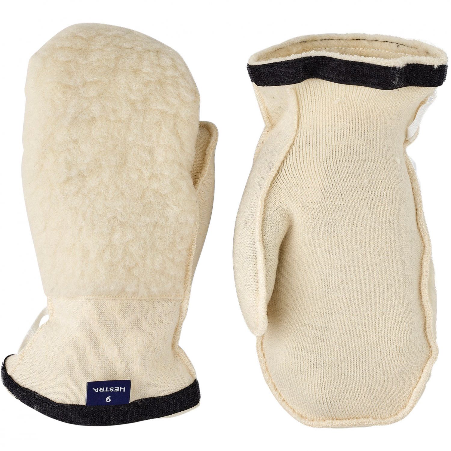 Hestra Heli Ski Wool Liner, sisäkäsineet, valkoinen