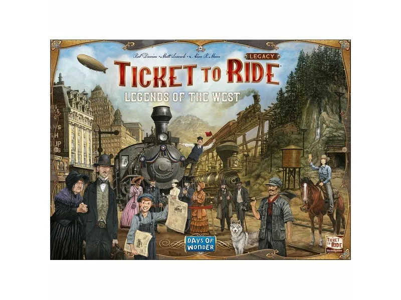 Days Of Wonder Ride Ticket - Legacy - Legends of the West (DOW720036)