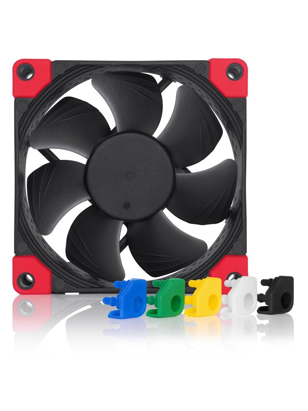 Noctua NF-A8 chromax.black.swap PWM -tuuletin, nestelaakeri, 80 mm, musta