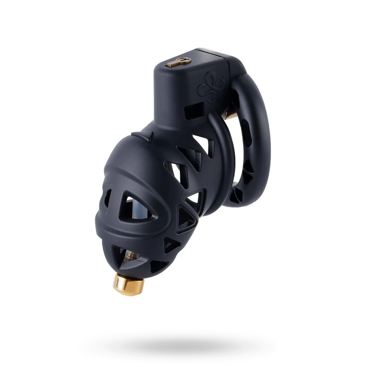 Sevanda Rattlesnake Chastity Cage Short Penishäkki leventäjällä