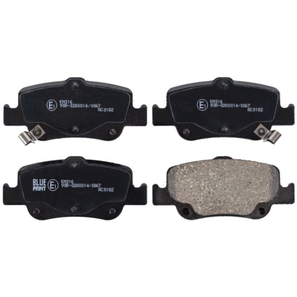Jarrupalat, levyjarru BLUE PRINT ADT342173