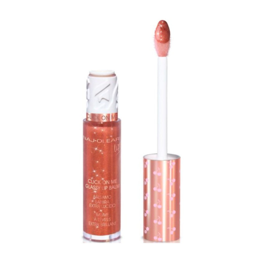 Naj Oleari Click On Me Glassy - Extra Shiny Lip Balm 03 - Golden Carmel
