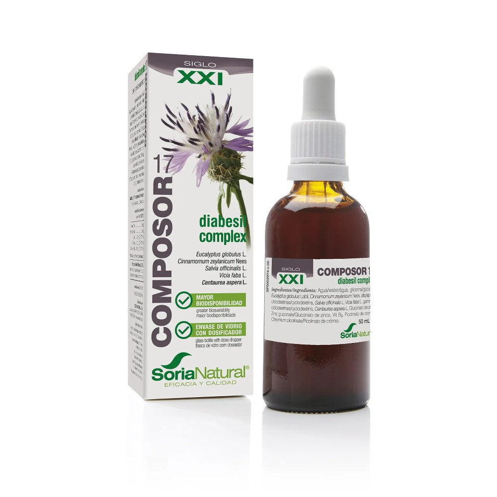 Soria Composor 17 Diabesil Complex 21st Century 50ml