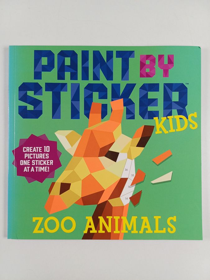 Paint by Sticker Kids: Zoo Animals