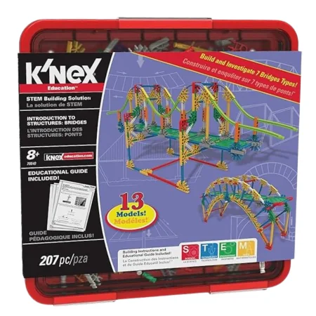 K’NEX Education Sillat & Rakenteet Rakennussarja – 207 osaa