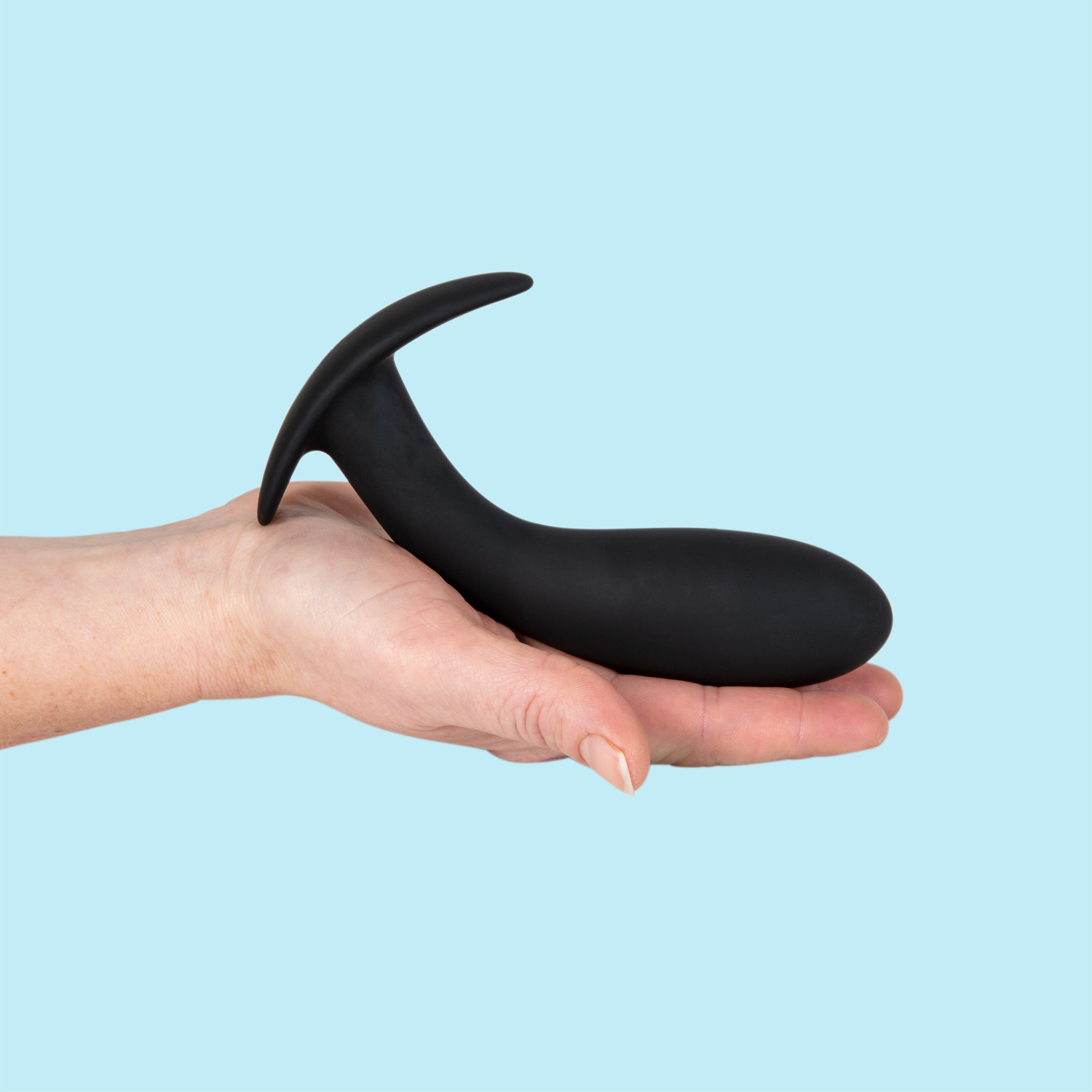 Silicone Anal Plug Black 14,5 cm Anaalitappi