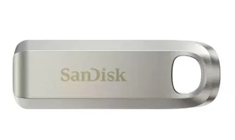 SanDisk Ultra Luxe USB-C 3.2 Gen 1 1 Tt -muistitikku, stainless steel