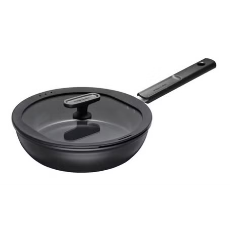FS.CHEF'S PAISTINPANNU 28 CM (3,5 L) TARTTUMATTOMALLA PINNOITTEELLA JA KOVAPINTAISELLA KANNELLA VARUSTETTUNA