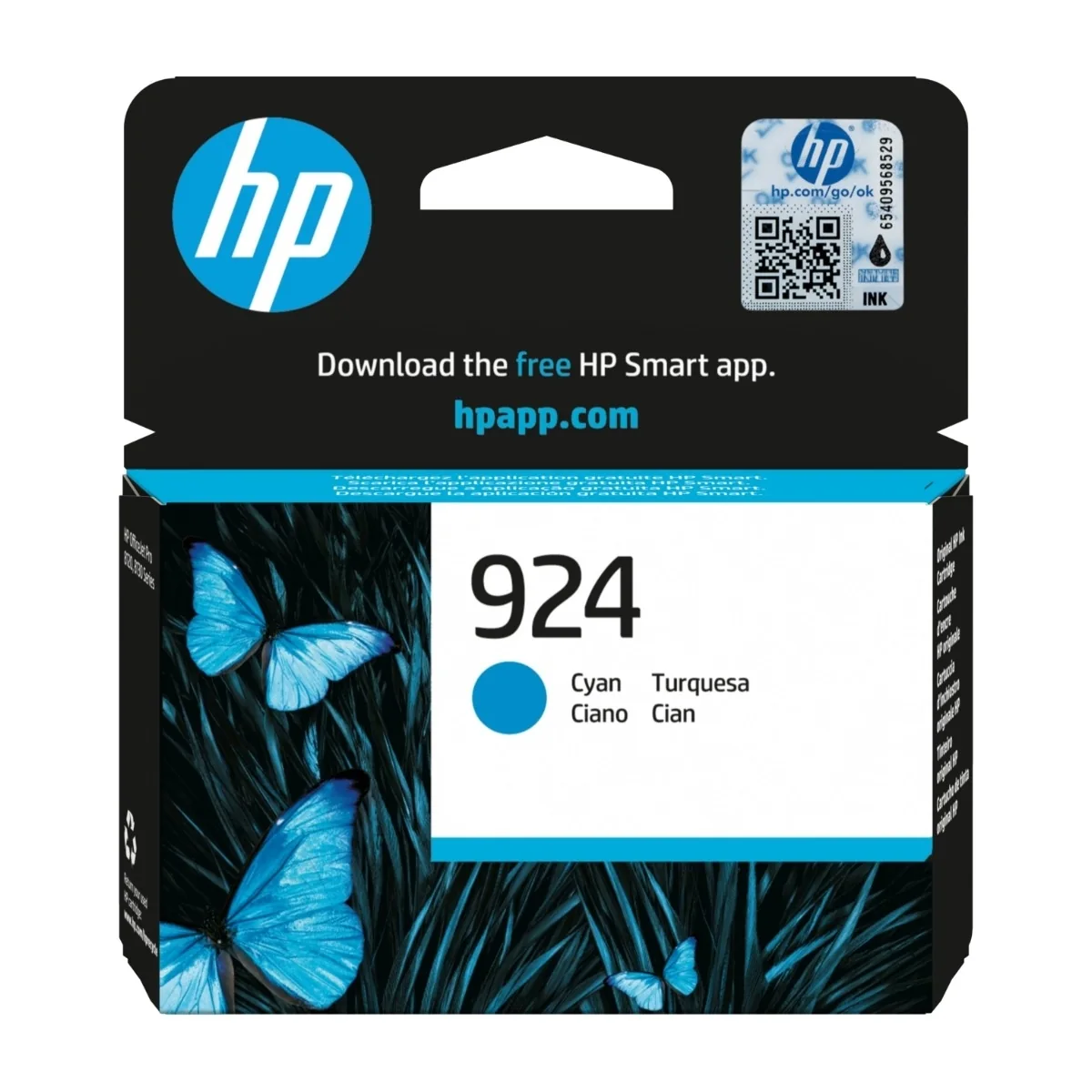 HP 924, syaani mustekasetti