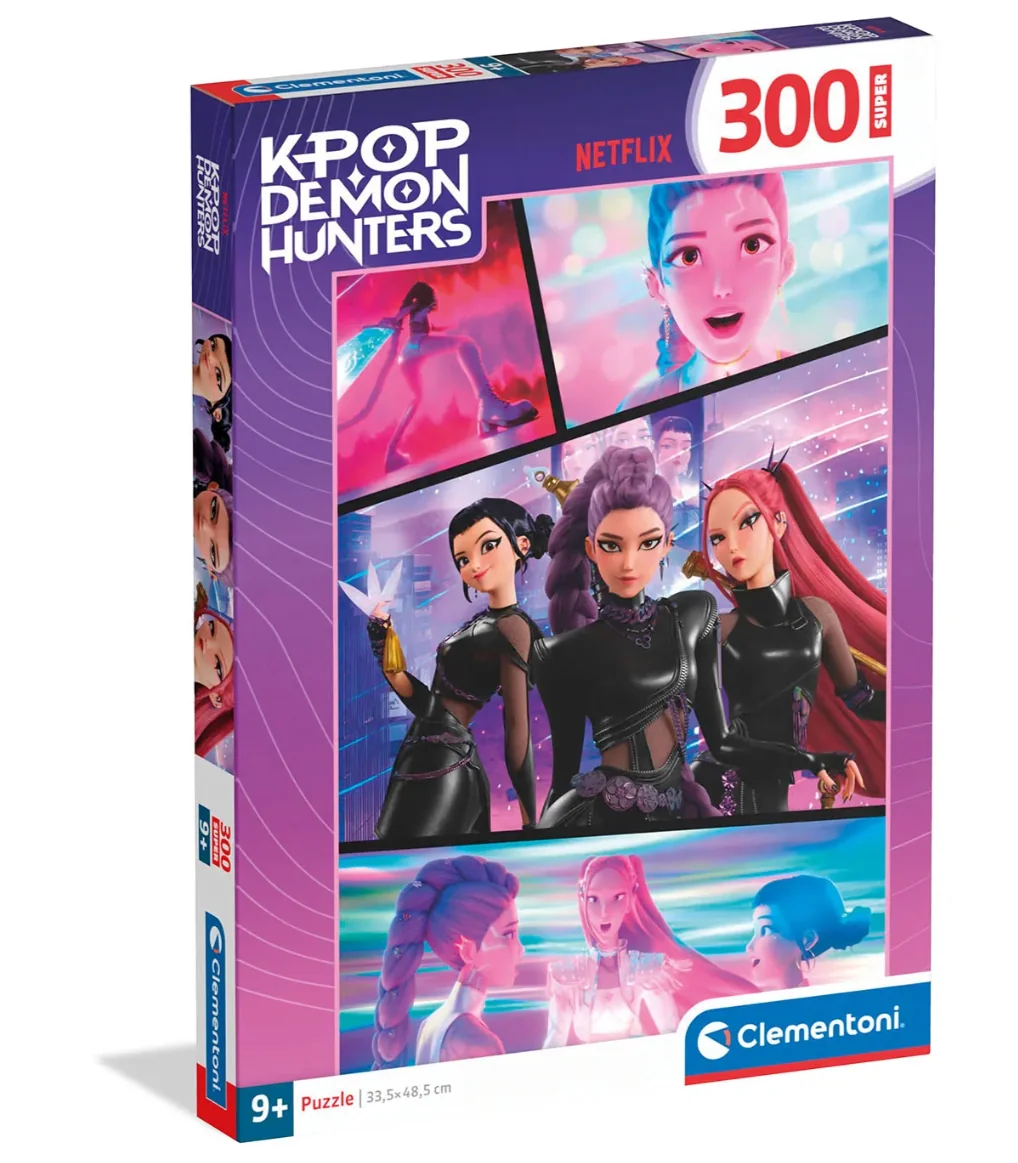 K-Pop Demon Hunters -palapeli, 300 palaa, Clementoni
