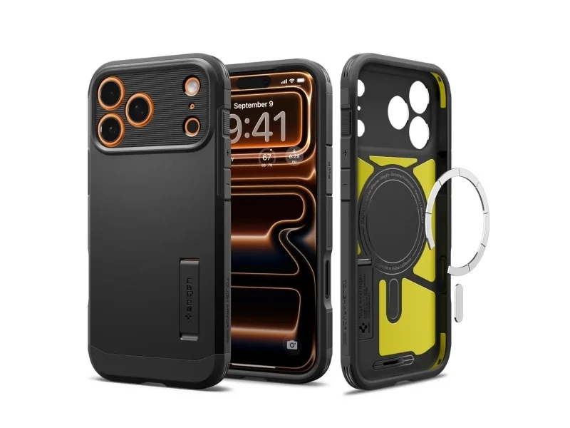 Spigen Tough Armor T MagSafe - black - iPhone 17 Pro