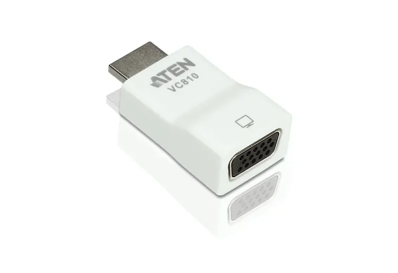 Aten HDMI - D-Sub (VGA) AV-sovitin valkoinen (VC810-AT)