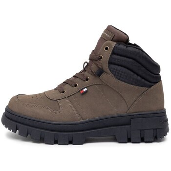 TOMMY HILFIGER Saappaat 'MICHIGAN' ruskea
