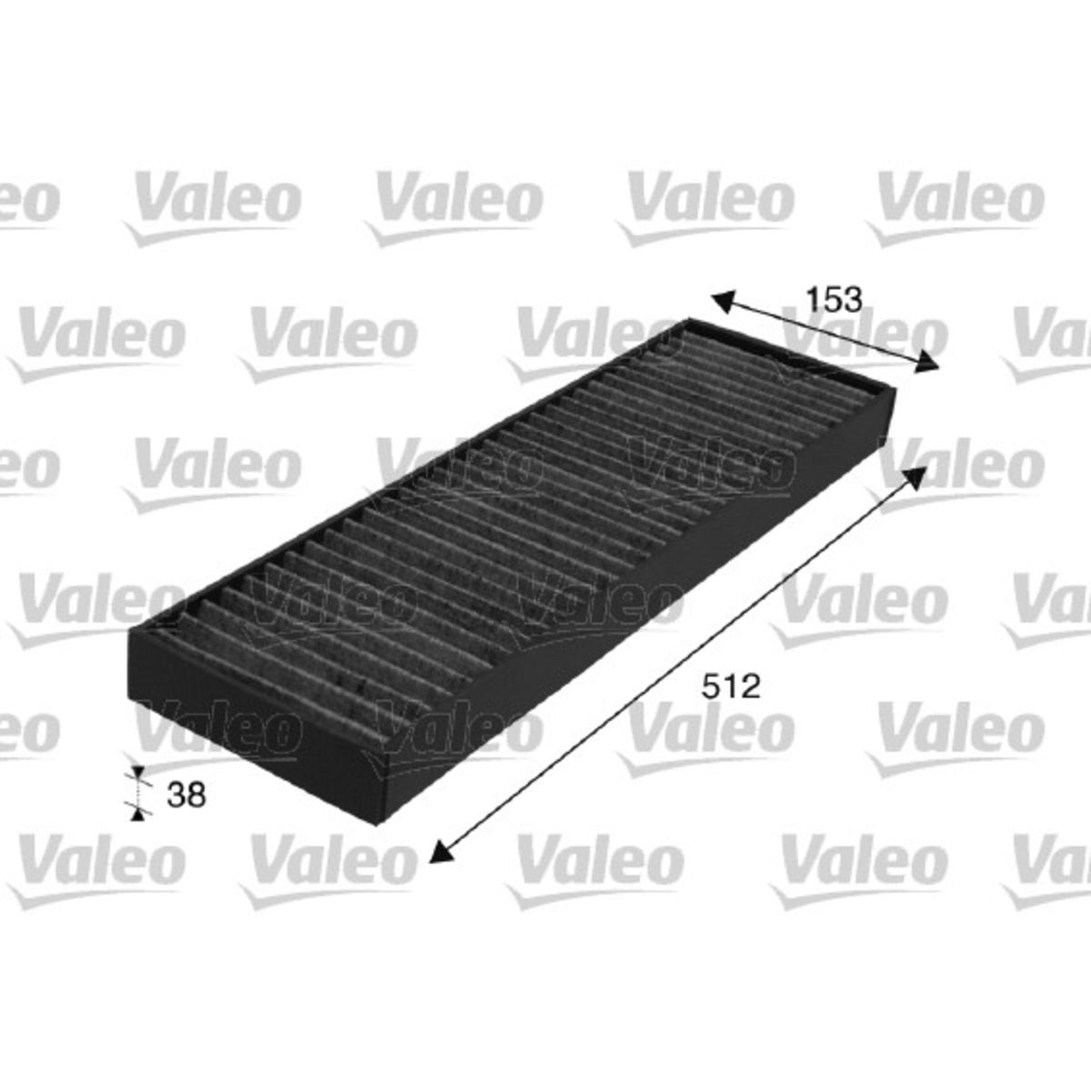 Suodatin, sisäilma VALEO 698713