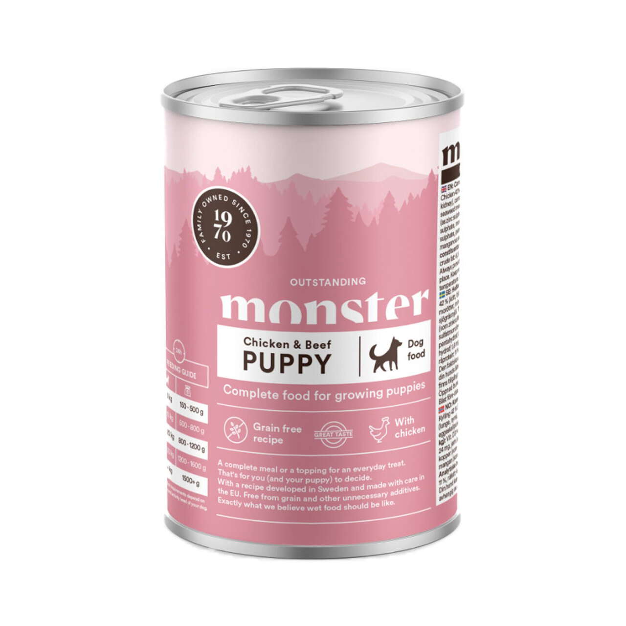 Monster Dog Puppy Chicken 400g