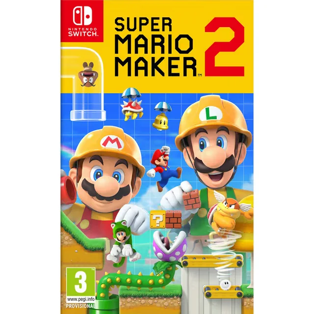 Nintendo Super Mario Maker 2, Nintendo Switch, RP (odottaa luokitusta)