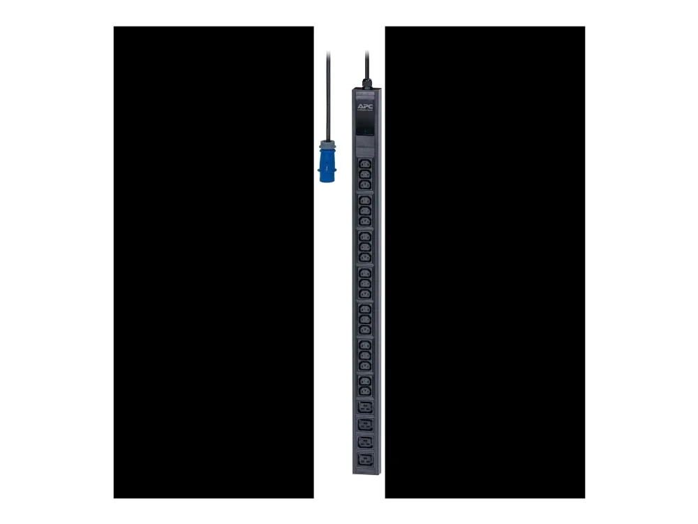 APC EPDU1116B, Perus, 0U, Yksivaiheinen, Pystysuora, Alumiini, Musta