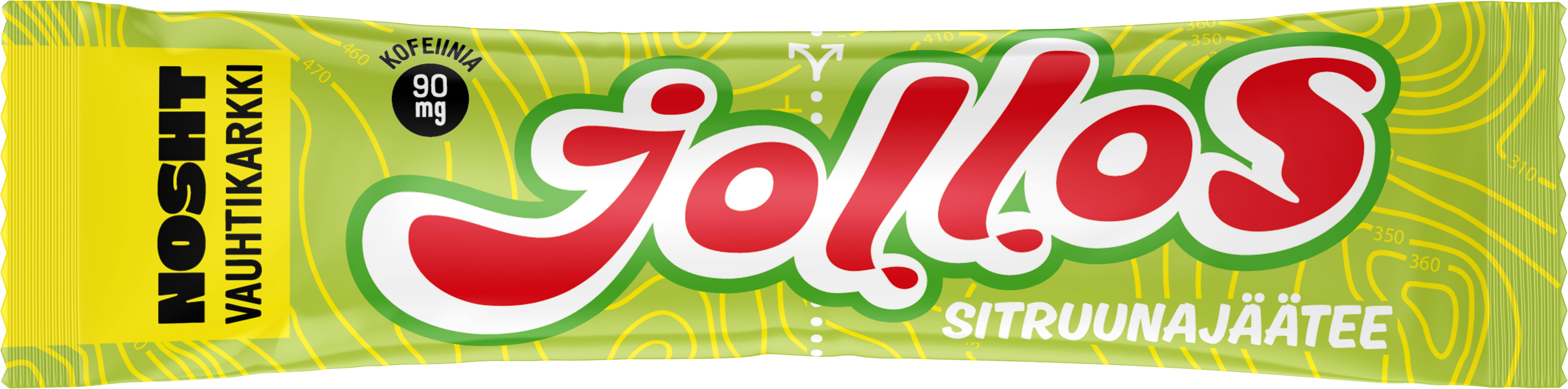 Nosht Jollos Vauhtikarkki Sitruunajäätee 52g