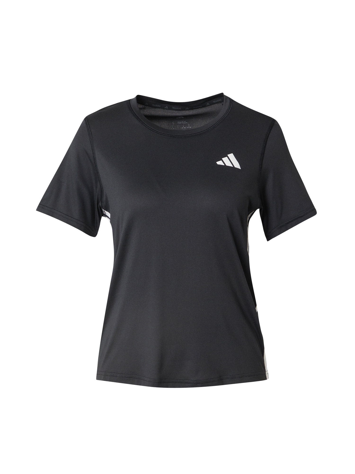 ADIDAS PERFORMANCE Toiminnallinen paita musta / valkoinen