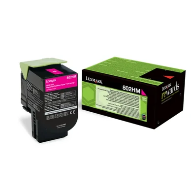 Lexmark Värikasetti magenta 3.000 sivua 80C2HME Vastaa: N/A