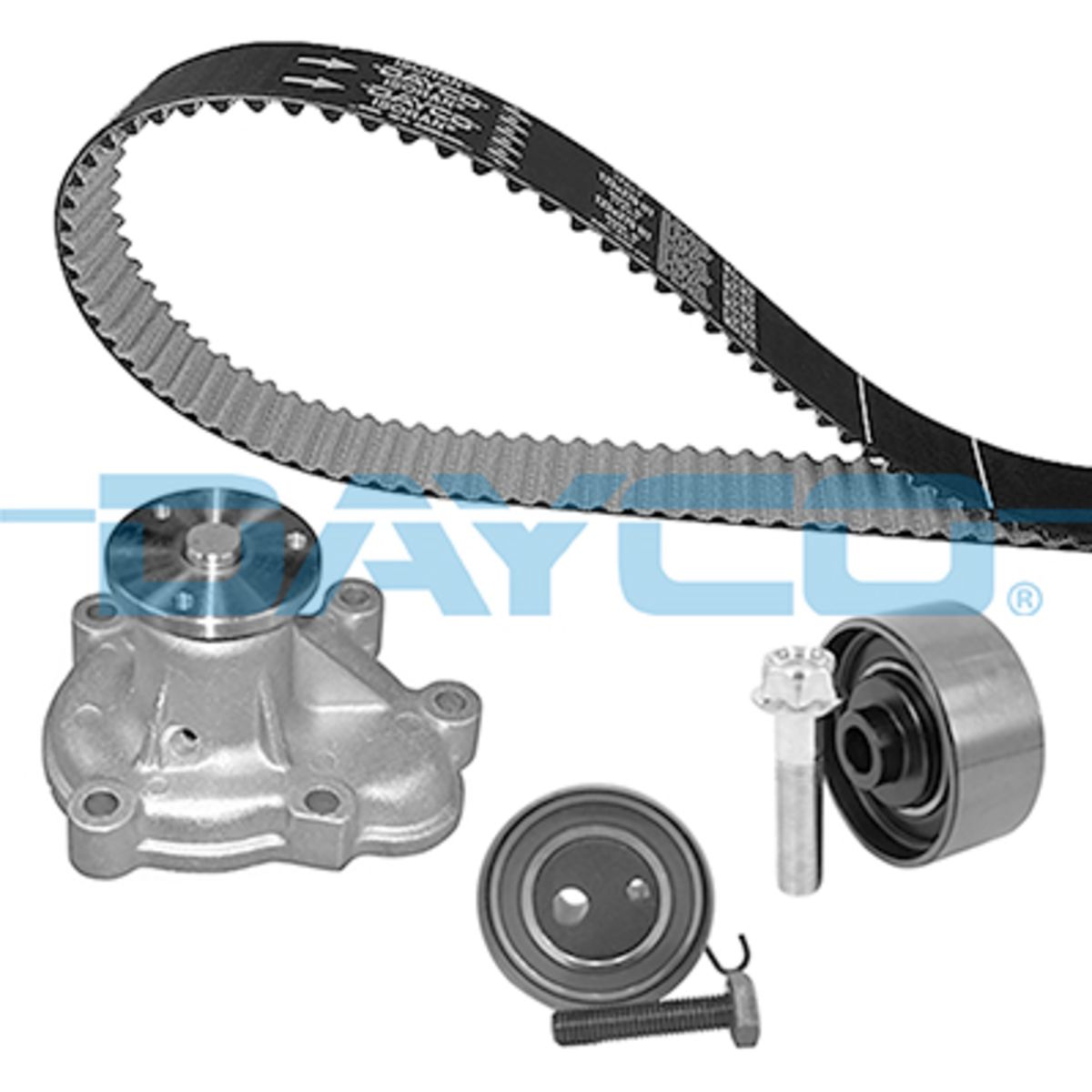 Vesipumppu + jakohihnasarja DAYCO KTBWP5310