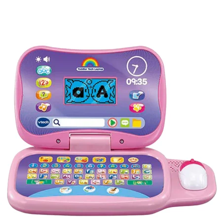 VTech Toddler Tech Pink Laptop