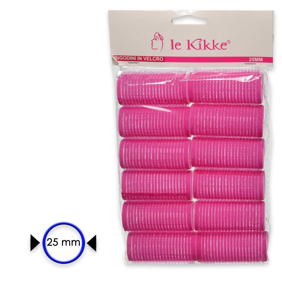 Le kikke tarranauhakiharrin pussissa 12 kpl, halk. 2,5 cm