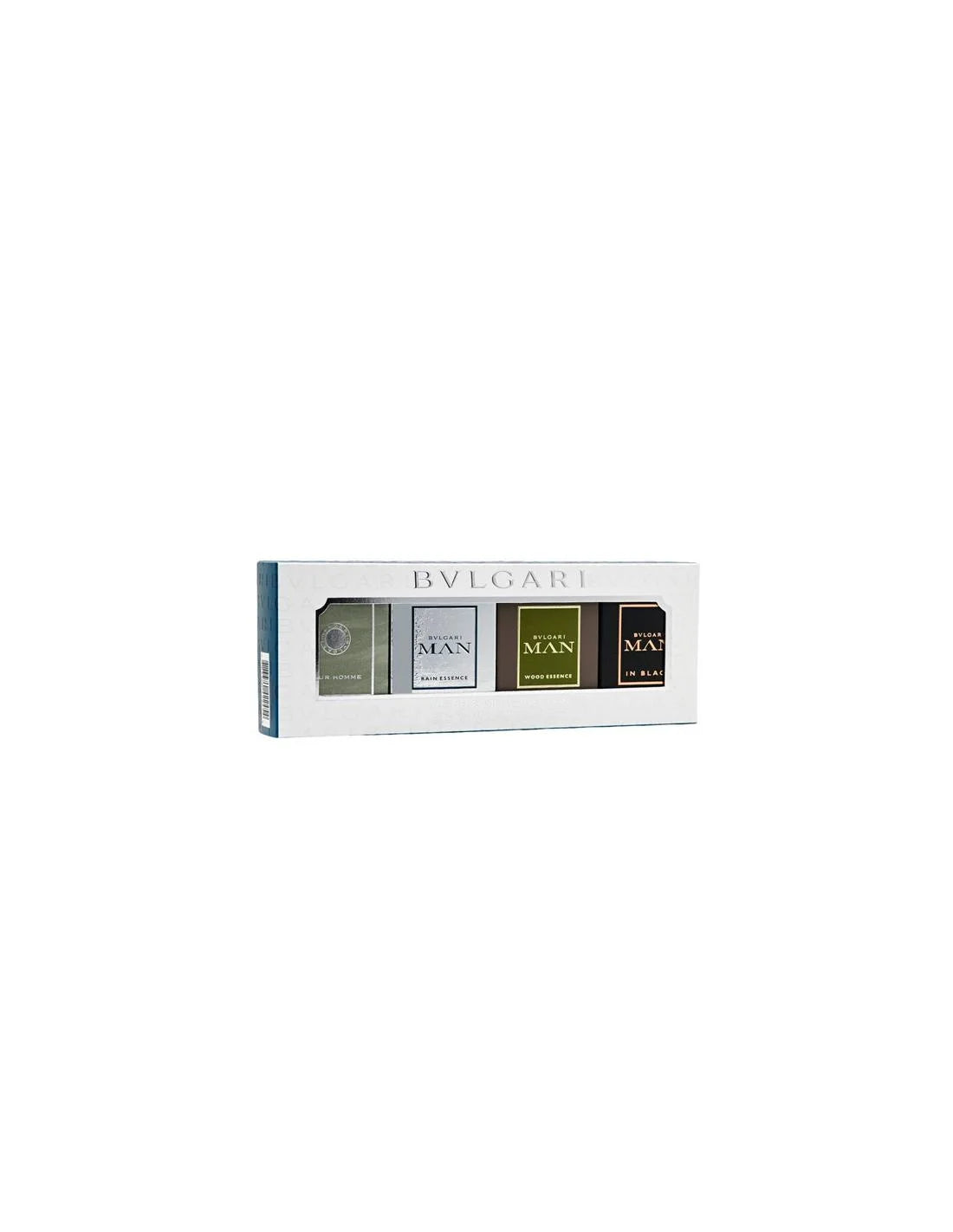 Bvlgari Man Aqua EDT 5ml Aqua Marine EDT 5ml Wood Essence EDP Glacial Essence 5ml mini-setti
