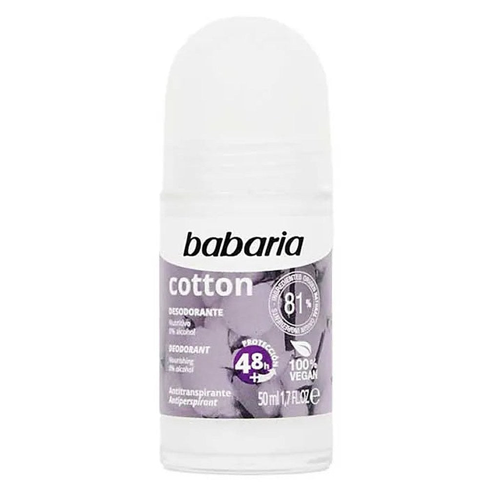 Babaria Cotton Roll On Deodorantti 50ml