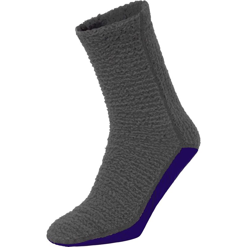 OMM Core Sleep Sock Grey/Navy Trim - XL