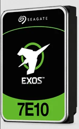 Seagate Exos 7E10 3.5" 10 Tt, 7200 RPM, 256 MB, SATA III -kovalevy (yrityskäyttöön)