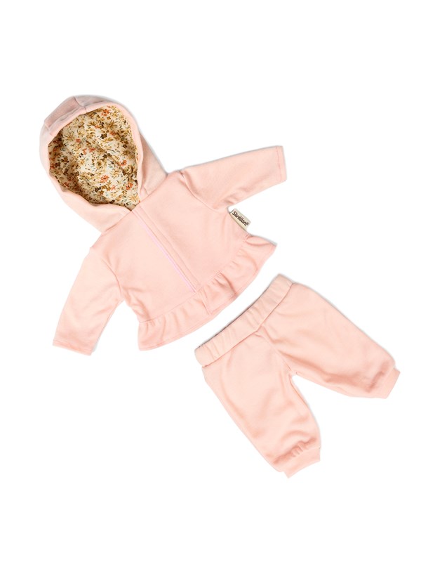 Skrållan Dukketøj joggingsæt 36-40cm +12mdr 25x28x1cm