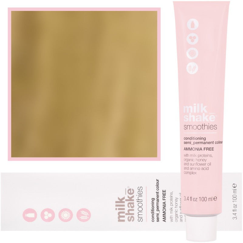 Milk Shake Smoothies Semi-Perm - Ammoniakiton hiusväri 100 ml 8 | 8N || Vaalea blondi