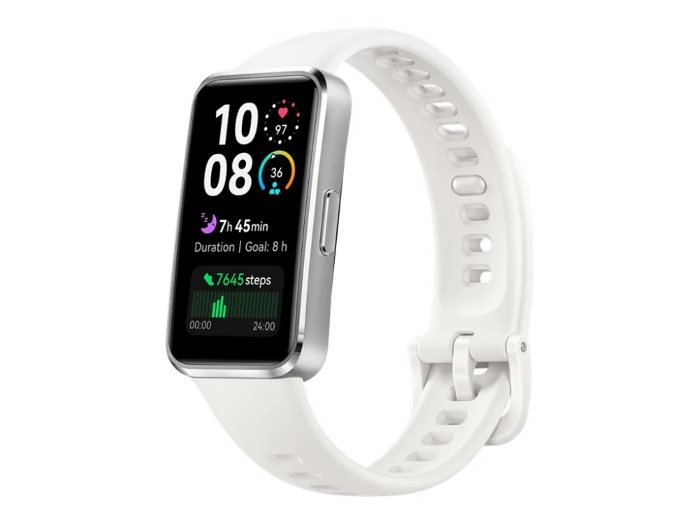 Huawei Band 10 urheilukello (valkoinen alumiini)