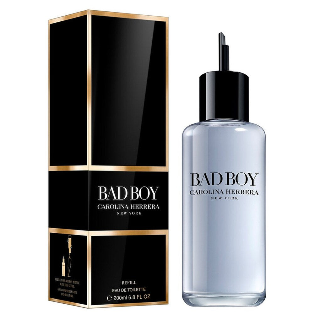 Carolina Herrera Bad Boy Eau De Toilette Refill 200ml miehille